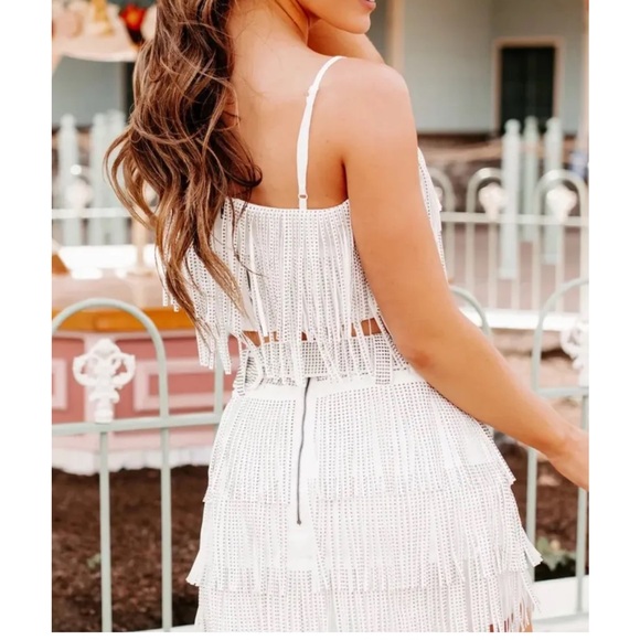 Rhinestone Fringe Western Two Piece Set - Picture 9 of 9